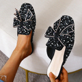 Owlkay Fashion Flat Rhinestone Sandals