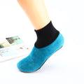 Indoor Non-Slip Thermal Slipper Socks Leopard Floor Socks