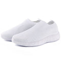 Owlkay Women's Crystal Breathable Slip-On Walking Shoes