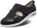 Glide in Comfort with Owlkay Plus Size Wide Diabetic Shoes for Swollen Feet-WD017