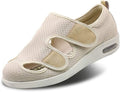 Glide in Comfort with Owlkay Plus Size Wide Diabetic Shoes for Swollen Feet-WD017