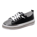 Owlkay Rhinestone Thick-soled Casual Shoes