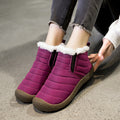 Owlkay Winter Snow Boots Hiking Shoes