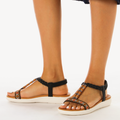 Owlkay Soft Sole Casual Elastic Fashion Sandals