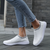 Embrace Active Comfort with Owlkay Mesh Women Casual Slip-On Shoes