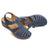 Owlkay - Soft PU Leather Closed Toe Vintage Anti-Slip Sandals