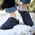 Owlkay Plush Cotton Shoes Winter Warm Slippers