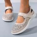 Owlkay Cutout Comfort Soft Sole Casual Shoes