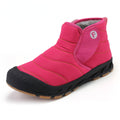 Owlkay Thickened Warm  High-top Rubber Soles Shoes Snow Boots
