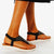 Owlkay  Ankle Strap Casual Elastic Fashion Sandals