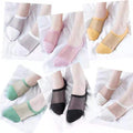 ( 10 PAIRS ) Owlkay Shiny Crystal Socks