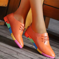 Breathable Leather Women's Shoes