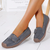 Step in Style with Owlkay Fashion Flats Genuine Leather Loafers