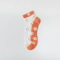 (10 Pairs ) Owlkay Crystal Transparent Invisible Boat Socks