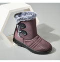 Owlkay Warm Waterproof Comfortable Soft High  Snow Boots
