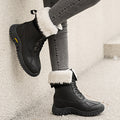 Owlkay High Waterproof Casual Sports Cotton Boots