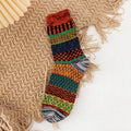 (5 PAIRS)Owlkay Ethnic Wool Socks