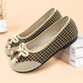 Owlkay 2023 New Soft Sole Women's Shoes Shallow Mouth Linen Shoes