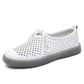 Owlkay Breathable Soft Flat Soles Lace Up Shoe