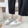 Owlkay Fashionable Casual  Velcro Slippers