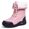 Owlkay High Waterproof Casual Sports Cotton Boots