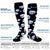 Halloween Skull Compression Socks Support 20-30mmHg-For Men and Women-Workout And Recovery