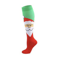 (3 PAIRS)Holiday Fun Knee High Compression Socks