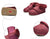Owlkay Wool Upper Adjustable Velcro Easy Wear Shoes - NW6028