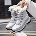 Owlkay Ankle Boots Women Winter Shoes