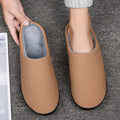 Owlkay Winter Home Slippers Shoes With Fur Warm Casual Slippers