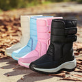 Owlkay Non-slip Waterproof Winter Ankle Snow Boots