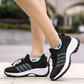 Feel the Freshness with Owlkay Breathable Mesh Tenis Ladies Sock Sneakers