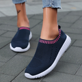 Embrace Active Comfort with Owlkay Mesh Women Casual Slip-On Shoes